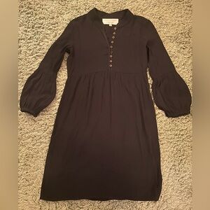 Cynthia Vincent Black Babydoll Style Dress Size XXSP